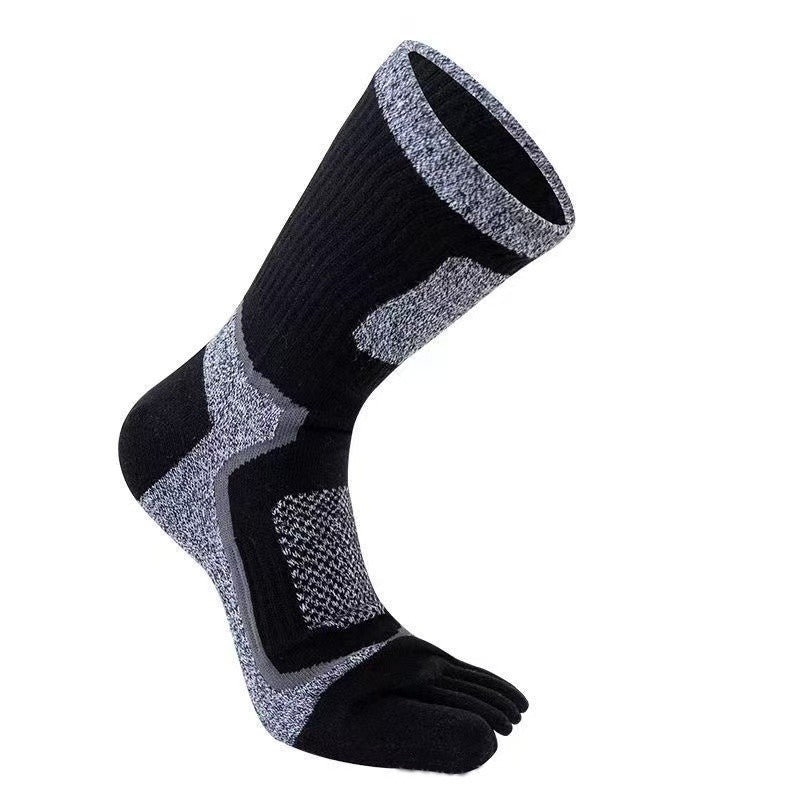 Men's Long Sports Sweat-absorbent Cotton Socks