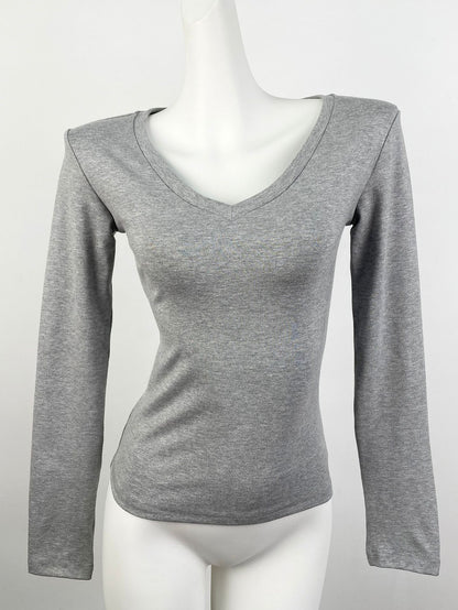 Shoulder Modal Stretch Tight Sports Long Sleeve