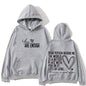New YOU ARE ENOUGH Lettered Casual Hoodie