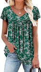 Women's Vest Sleeveless T-shirt Floral Summer Top