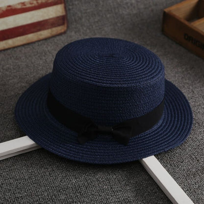 Summer Sun-proof Vacation Bowknot Top Hat