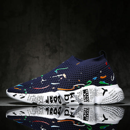 Canvas shoes breathable mesh shoes