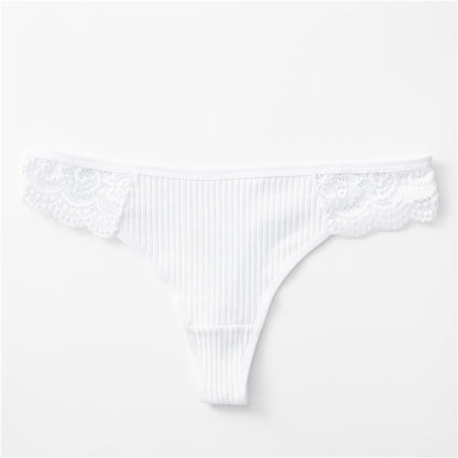 Underwear Low Waist Full Cotton Women's Lace
