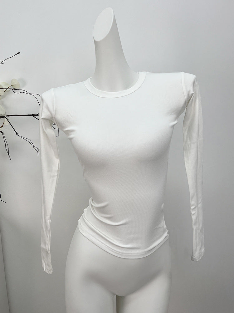 Shoulder Modal Stretch Tight Sports Long Sleeve