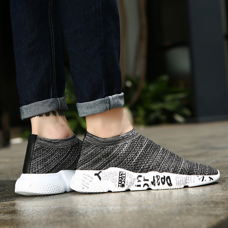 Canvas shoes breathable mesh shoes