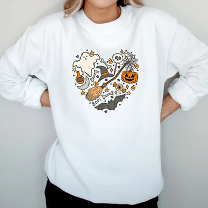 Cartoon Cute Halloween Sports Sweater