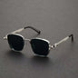 Men's Box Metal Retro UV Sun Glasses