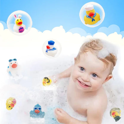 30 Pack Rubber Duck for Jeeps Ducking - 2" Bulk Floater Duck for Kids - Baby Bath Toy Assortment - Party Favors, Birthdays, Bath Time, and More (30 Varieties)
