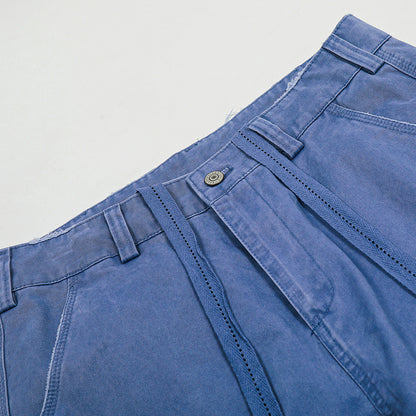 Loose Casual Solid Color Wide Leg Bootcut Pants