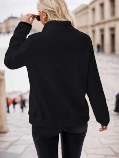 Color Block Pullover Sweatshirt