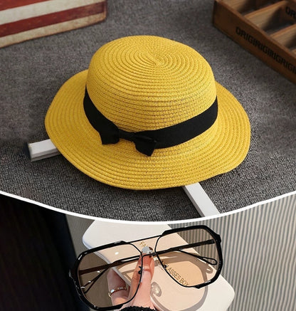 Summer Sun-proof Vacation Bowknot Top Hat