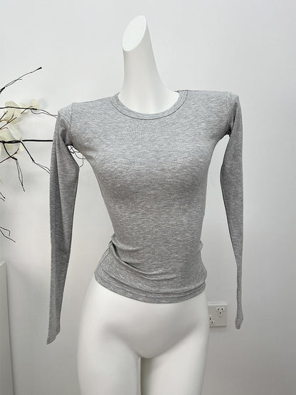 Shoulder Modal Stretch Tight Sports Long Sleeve