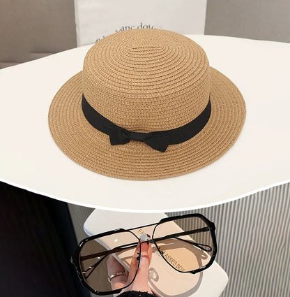 Summer Sun-proof Vacation Bowknot Top Hat
