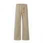 Loose Casual Solid Color Wide Leg Bootcut Pants