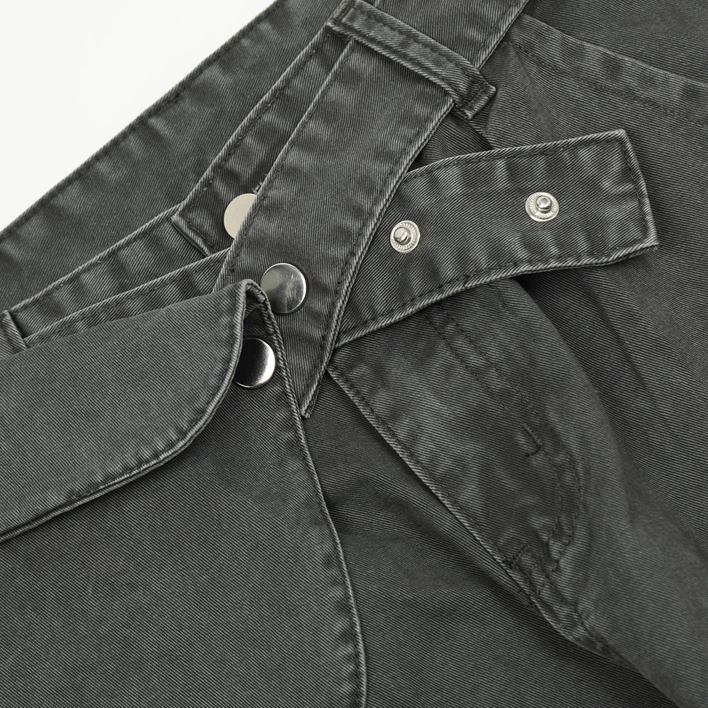 Loose Denim Trousers Men's Outdoor Tactics