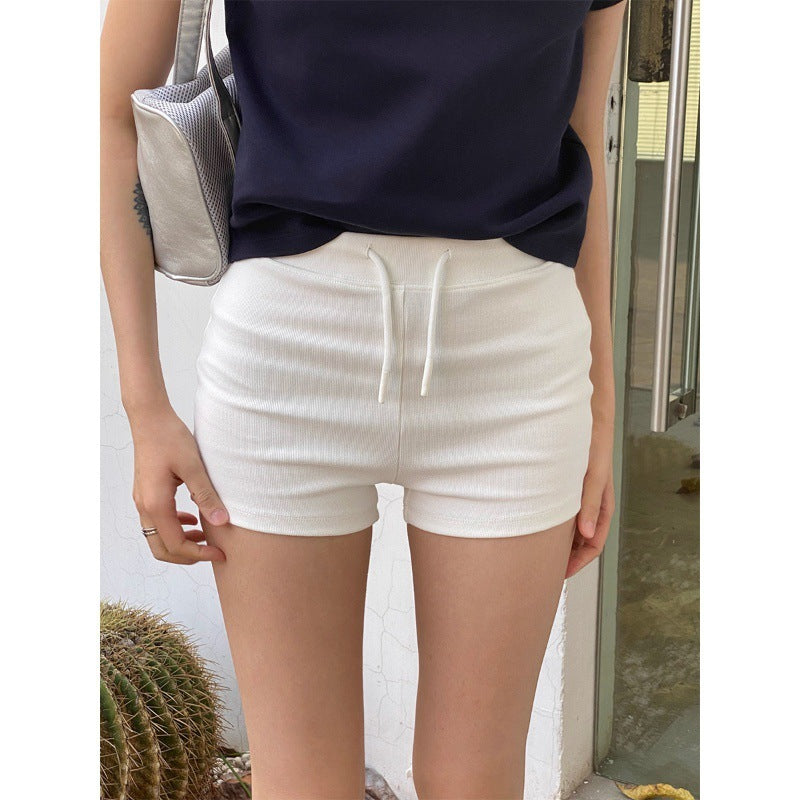 European And American Fitness Summer High Waist Yoga Hip Bag Hot Pants