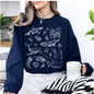 Female Creative Cartoon Print Casual Sweatshirt