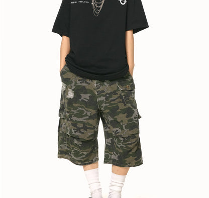 American Camouflage Workwear Shorts
