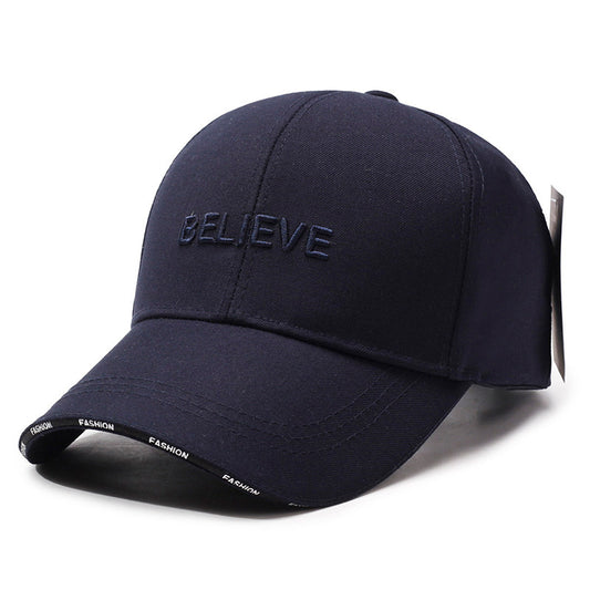 Letter Embroidered Baseball Cap All-match