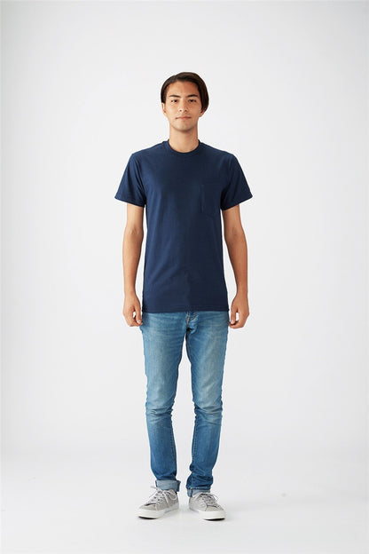HA30 Round Neck Pocket T-shirt
