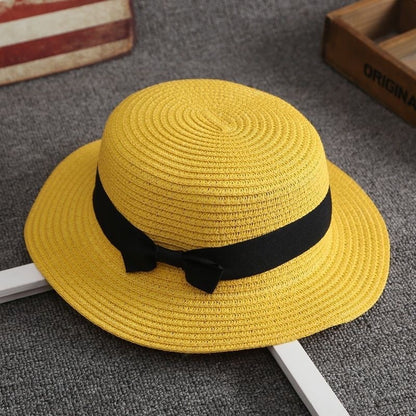 Summer Sun-proof Vacation Bowknot Top Hat