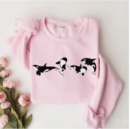 Men's And Women's Hooded Pullover Sweater