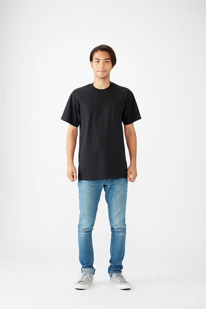 HA30 Round Neck Pocket T-shirt