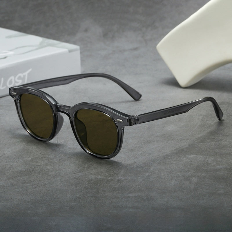 Retro Oval Frame Rice Nail Decoration For Men And Women