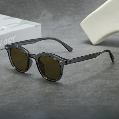 Retro Oval Frame Rice Nail Decoration For Men And Women