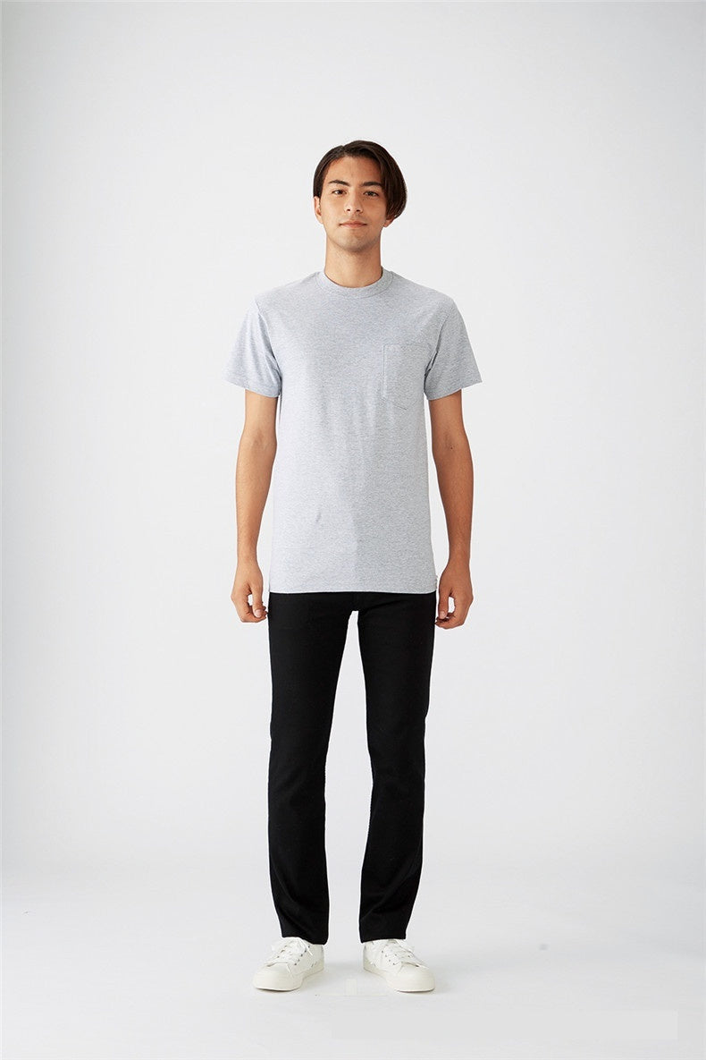 HA30 Round Neck Pocket T-shirt