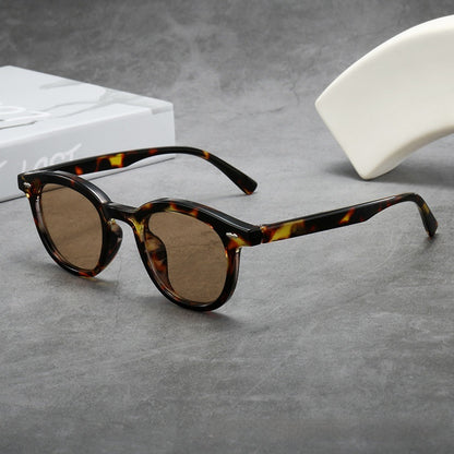 Retro Oval Frame Rice Nail Decoration For Men And Women