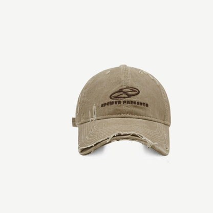 Street Make Old Ripped Denim Baseball Cap