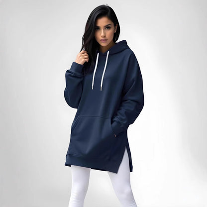 Women's Mouse Bag With Shoulder Sleeve Hooded Casual Sweatshirt