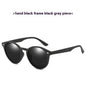 Women's Retro Polarized Round Colorful Film Sunglasses