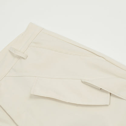 Overalls Men's Ribbon Pocket Design Pleated