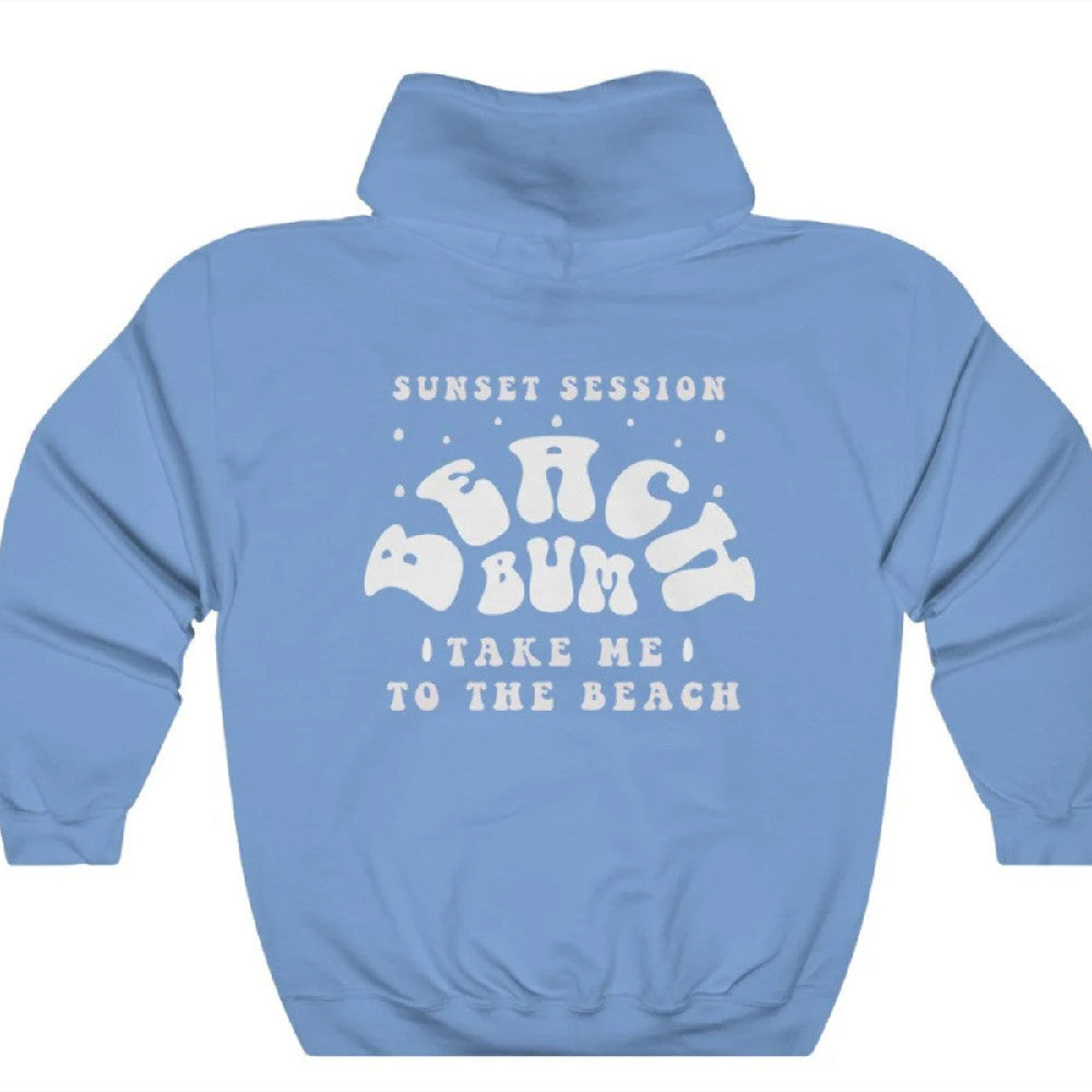 Hooded Men's And Women's Same Printed Sweater