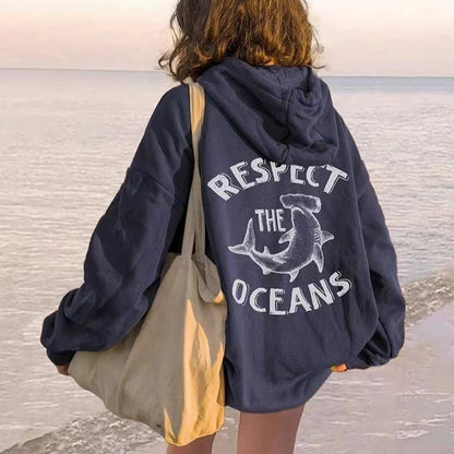 Ocean Respect Local Printed Sweater