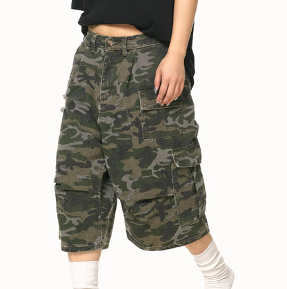 American Camouflage Workwear Shorts