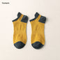 Combed Cotton Bottom Sweat-absorbing Deodorant Anti-ankle Socks Low-cut Men's Retro Waist