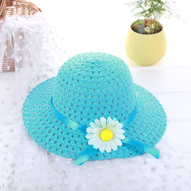 Children's Sun Protection Grass Outdoor Sun Hat