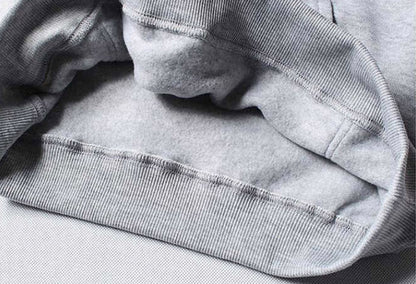 Hooded Men's And Women's Same Printed Sweater