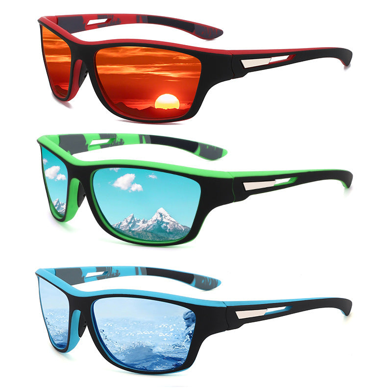 Men's Polarized Colorful Film Sunglasses Fashion