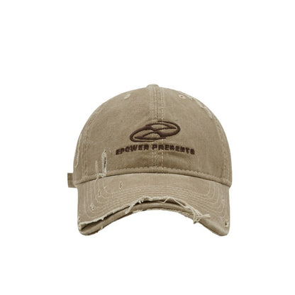 Street Make Old Ripped Denim Baseball Cap