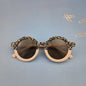 Fashion Boys And Girls Round Frame Sunglasses