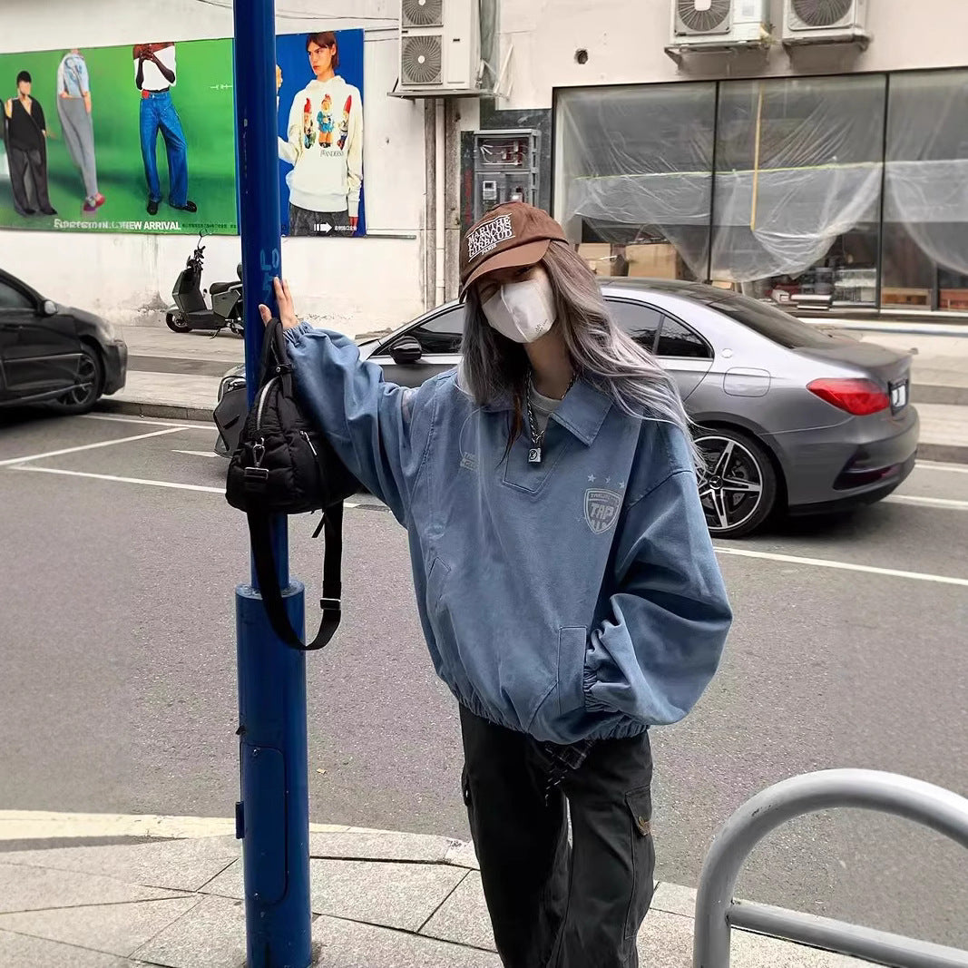 Personality Men's And Women's Retro Top