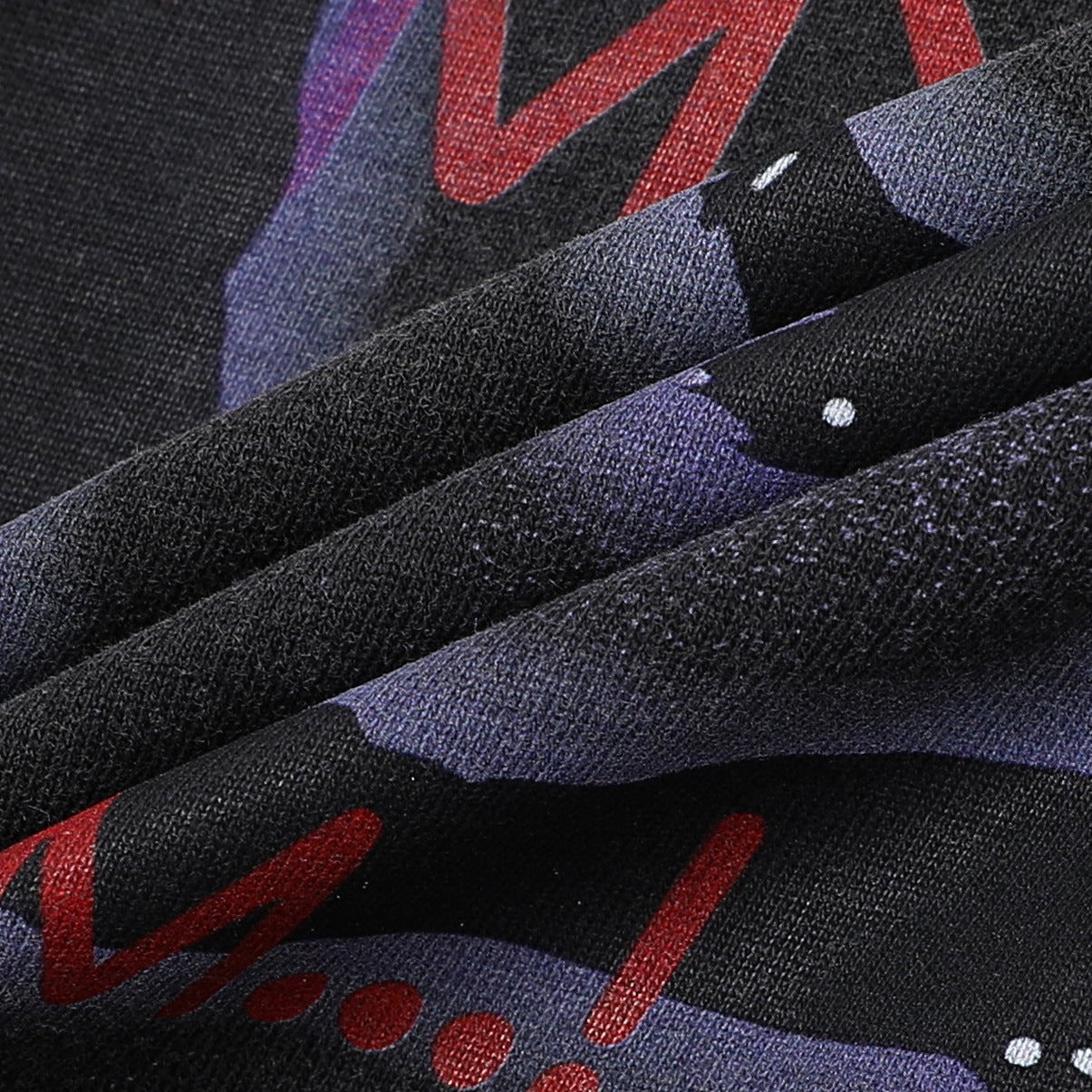 Men's American-style Printed Long-sleeved T-shirt