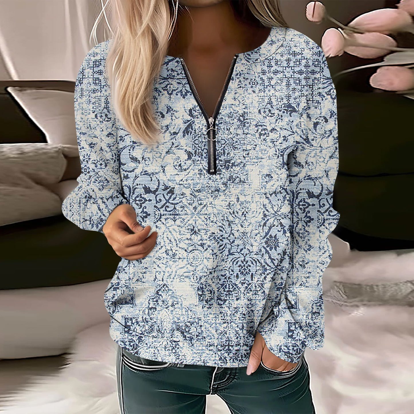 Casual All-matching Fashion Trendy Women's Sweater