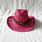 Gem The Magic Aster Straw Hat Handmade Hollow Sun Shade