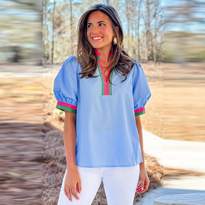 Pullover Short-sleeved Shirt For Women All-match