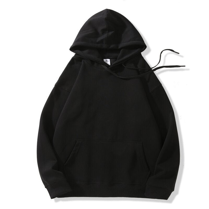 Loose Fashion Hooded Couple Coat